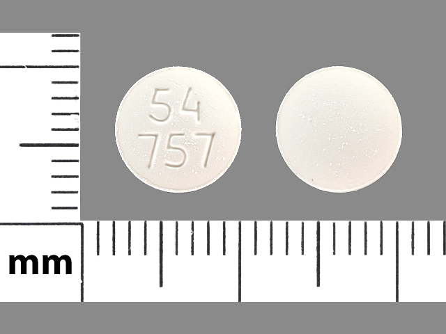 Photo of pill imprinted 54