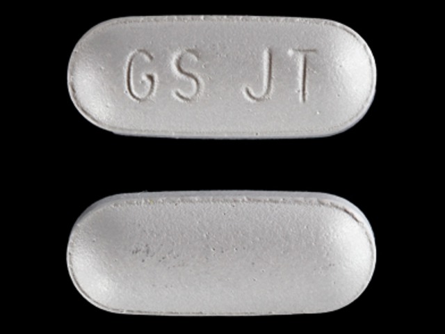 Photo of pill imprinted GS