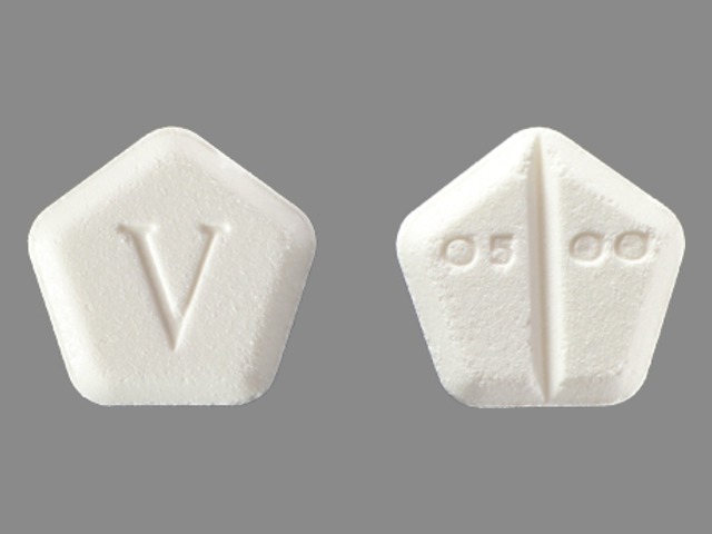 Photo of pill imprinted 0500
