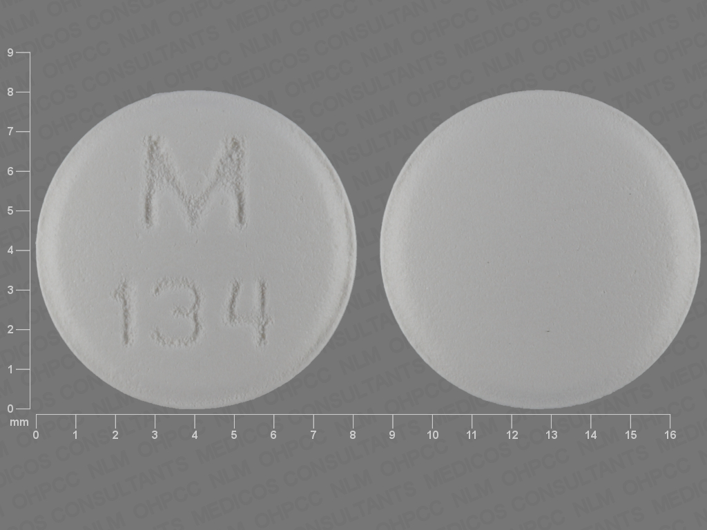 Photo of pill imprinted M