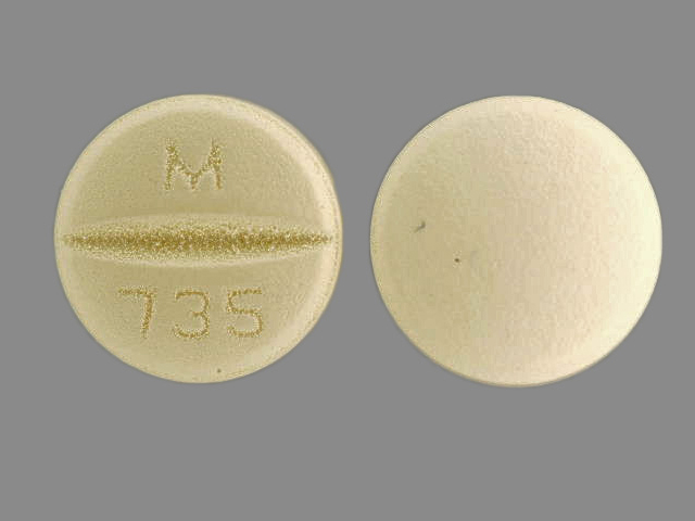 Photo of pill imprinted M