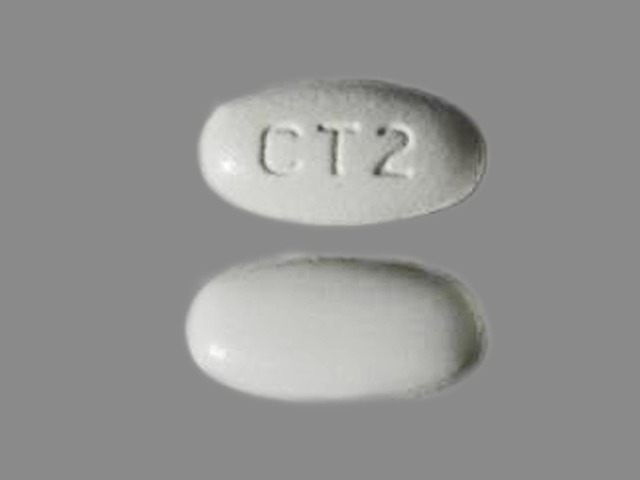 Photo of pill imprinted CT2