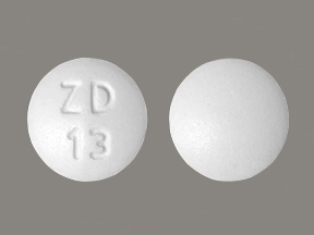 Photo of pill imprinted ZD