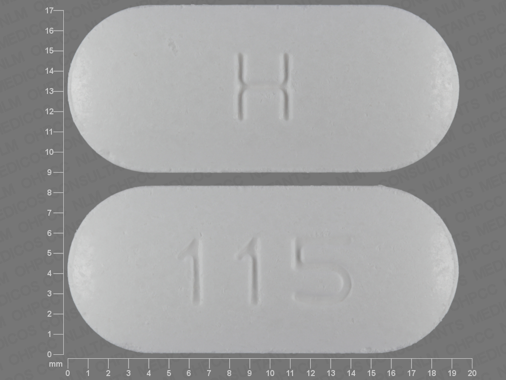 Photo of pill imprinted 115