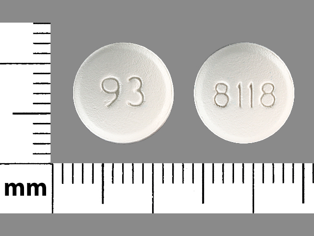 Photo of pill imprinted 8118