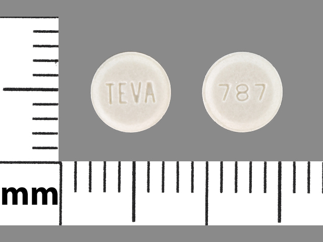 Photo of pill imprinted 787