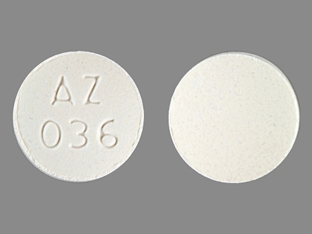 Photo of pill imprinted AZ