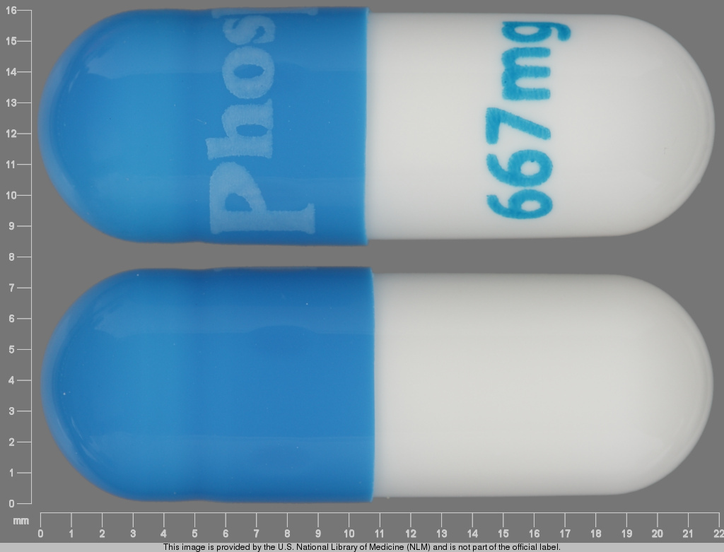 Photo of pill imprinted PhosLo