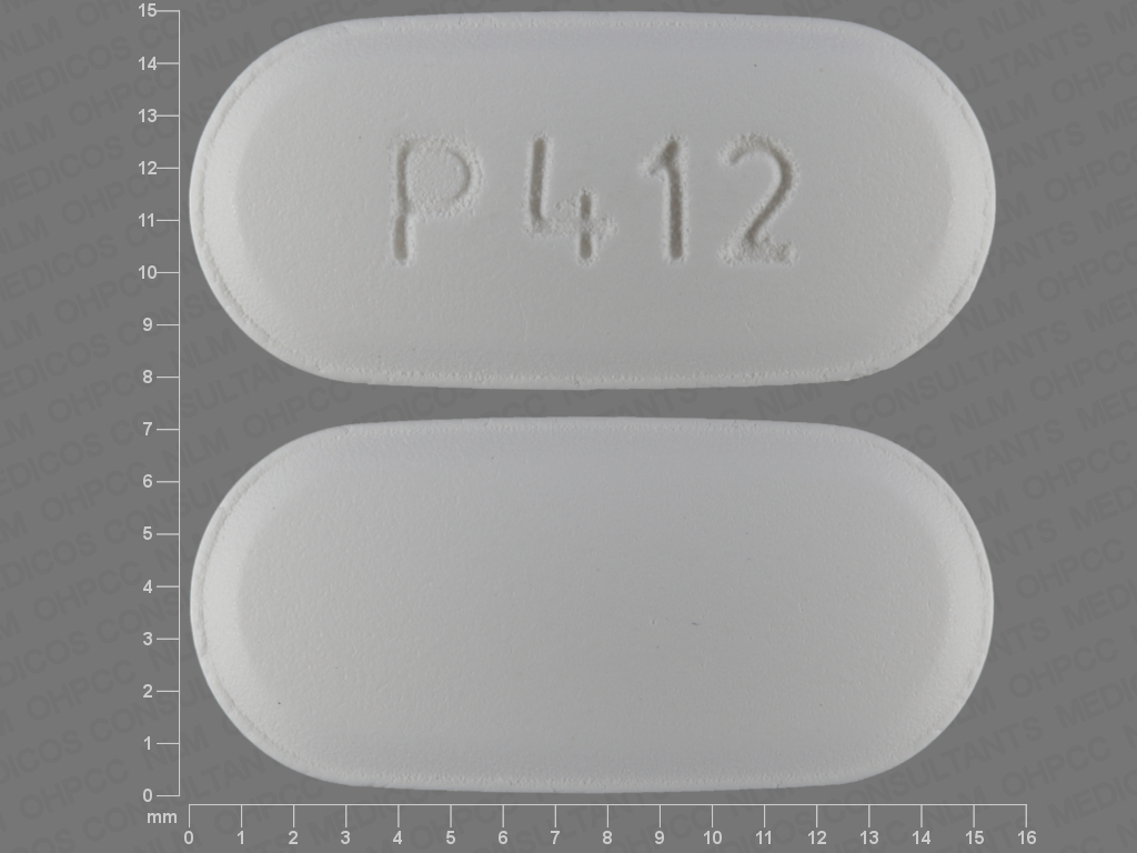 Photo of pill imprinted P