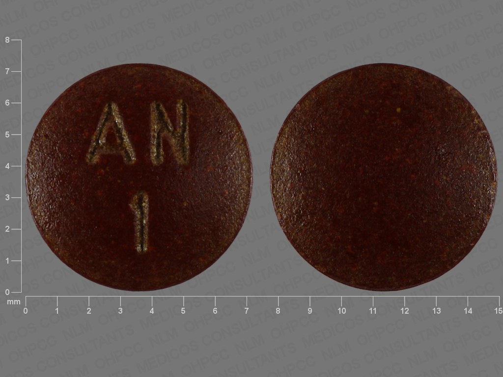 Photo of pill imprinted AN