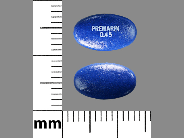 Photo of pill imprinted PREMARIN