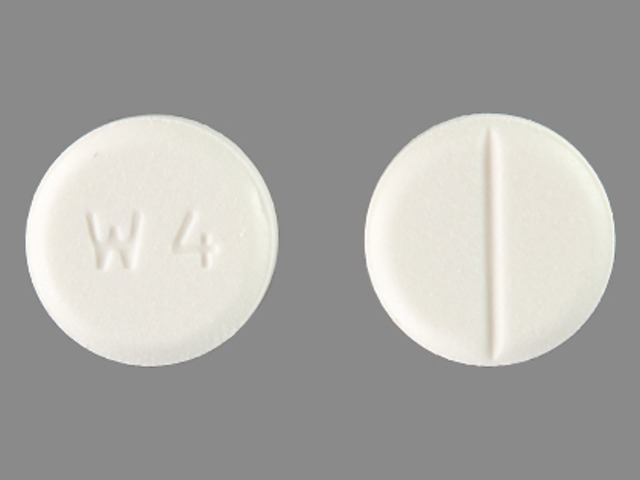 Photo of pill imprinted W