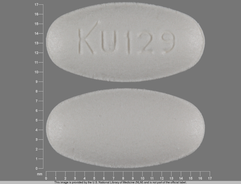 Photo of pill imprinted KU