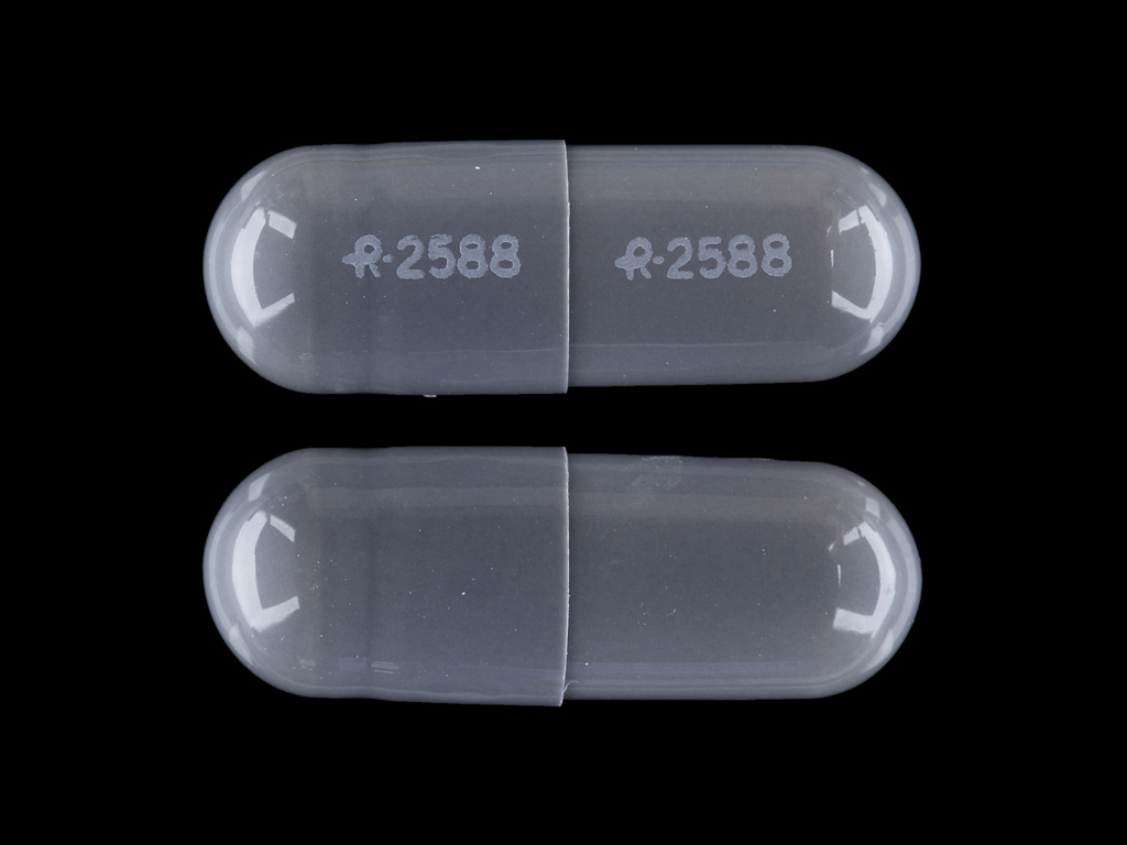Photo of pill imprinted R