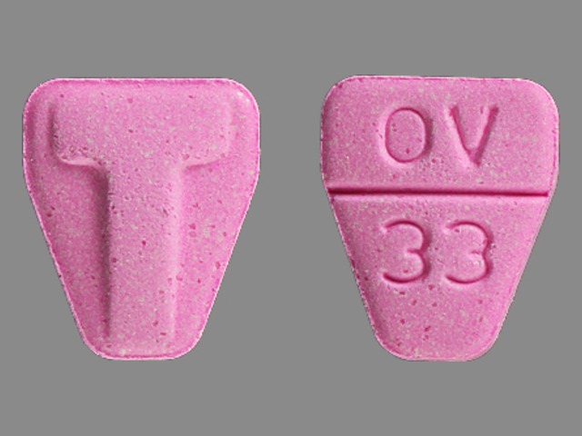Photo of pill imprinted T