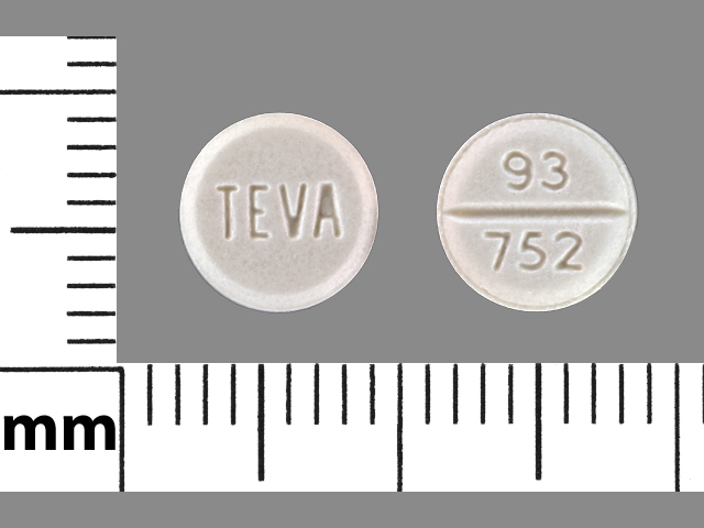 Photo of pill imprinted 93