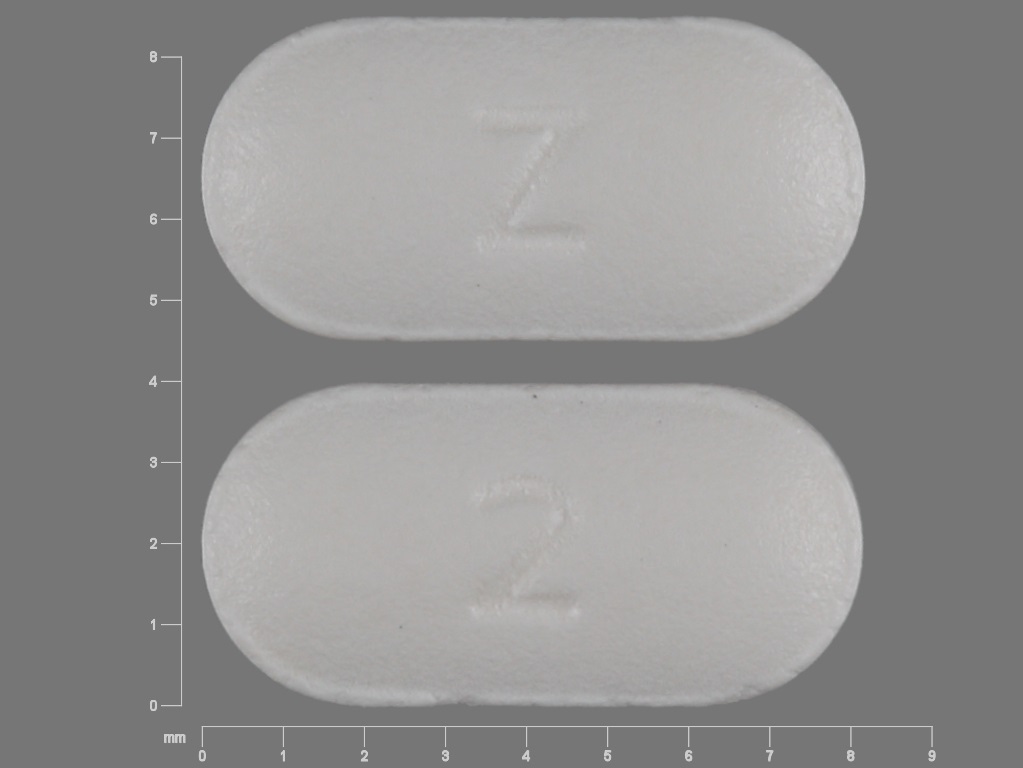 Photo of pill imprinted Z