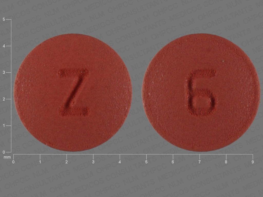Photo of pill imprinted Z